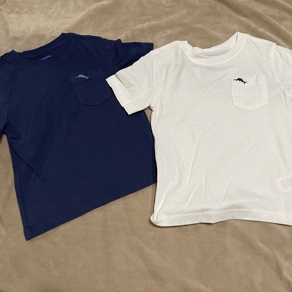 Lot of 2 Tommy Bahama Kids T shirts
